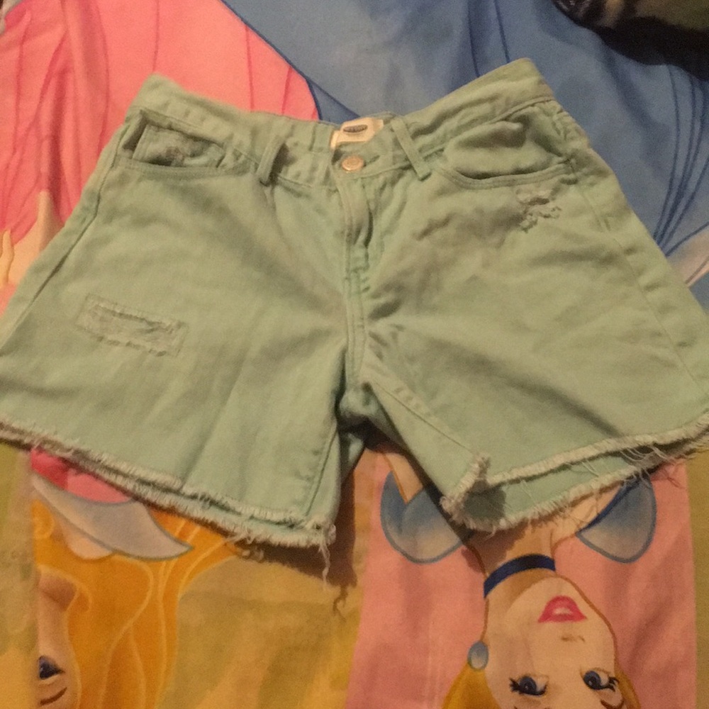 Teal old navy kids shorts new never worn